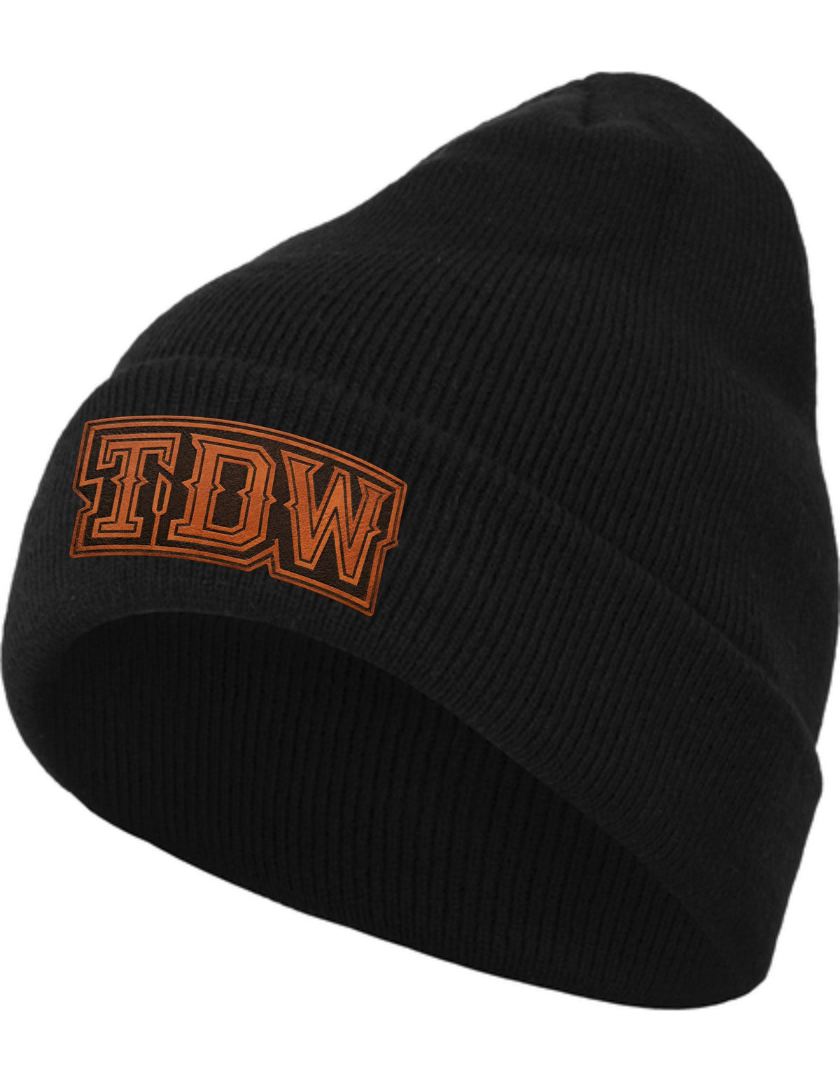 TDW Heavy Knit Beanie / Lederptach