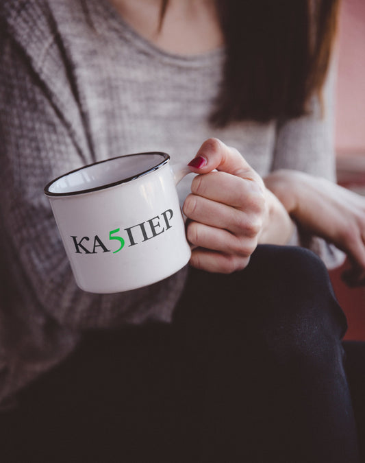 KA5PER „Russian Percussion“ Emaille Tasse