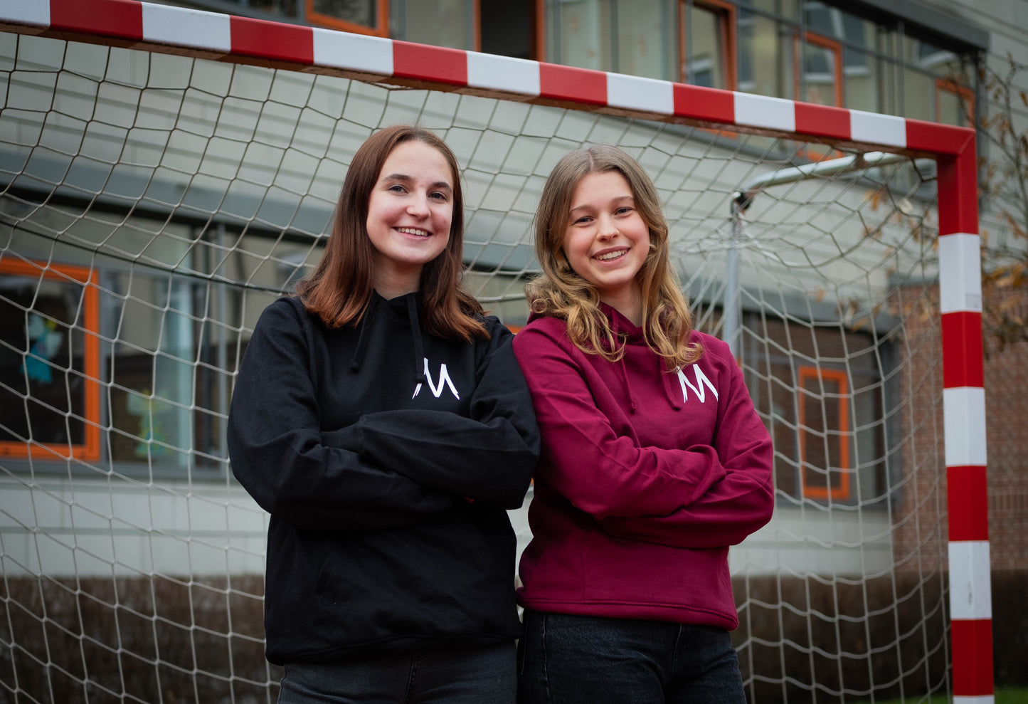 Hoodie mit Brustprint "DIE ENGLISCHEN" - Damen