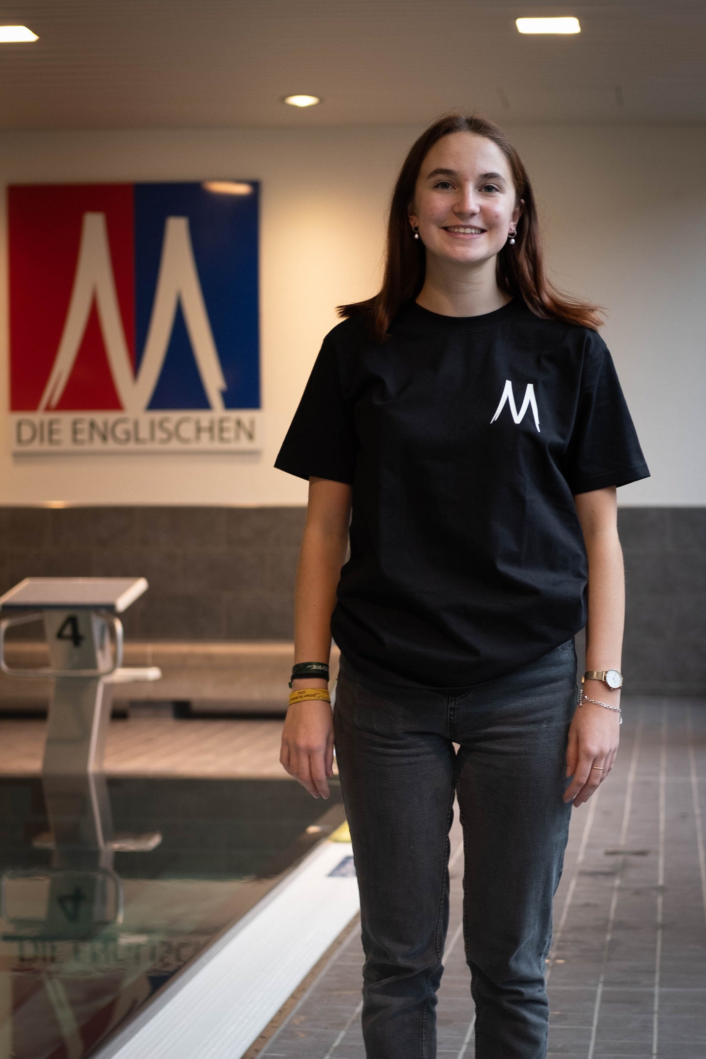 Shirt mit seitlichem Print "DIE ENGLISCHEN" - Herren