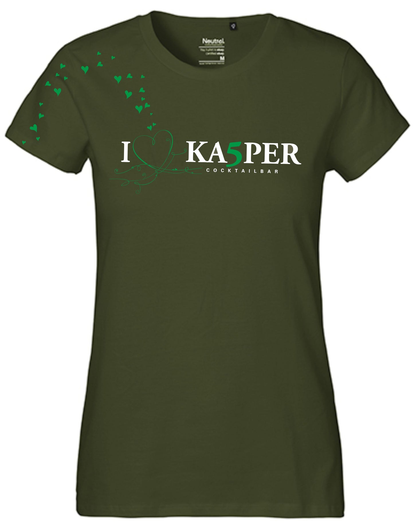 I💚KA5PER Damen T-Shirt (fairtrade)