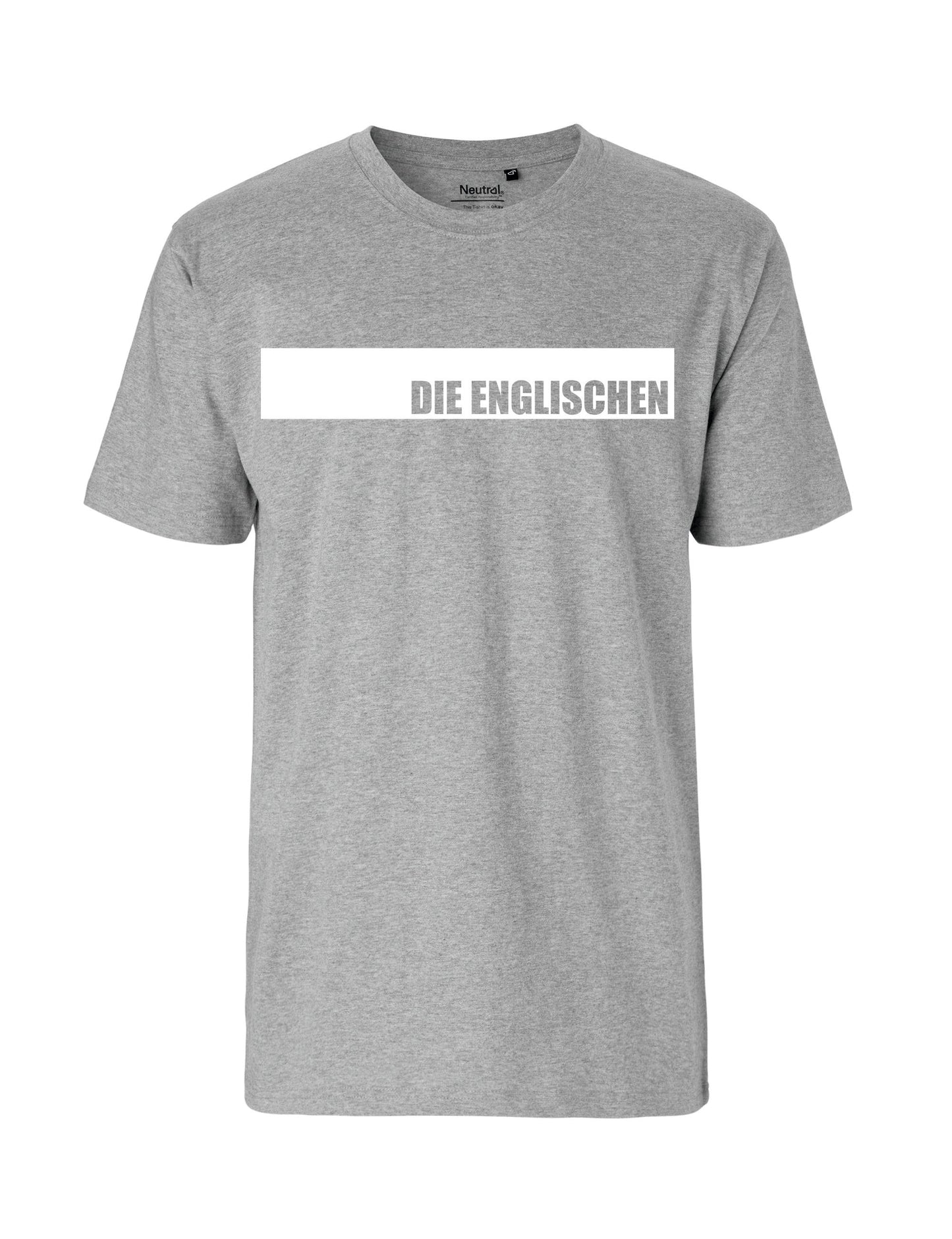 Shirt mit Brustprint "DIE ENGLISCHEN" - Herren