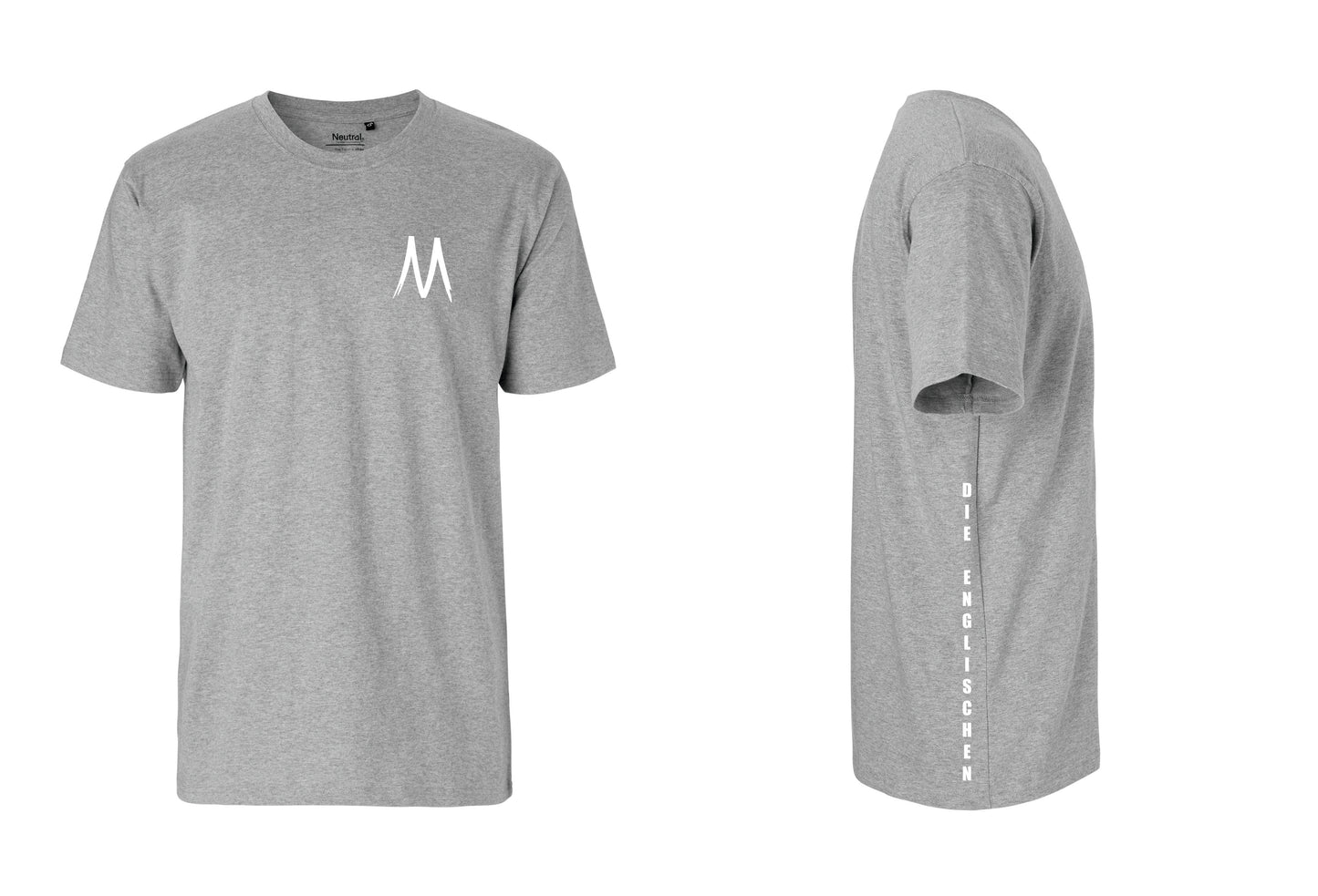 Shirt mit seitlichem Print "DIE ENGLISCHEN" - Herren
