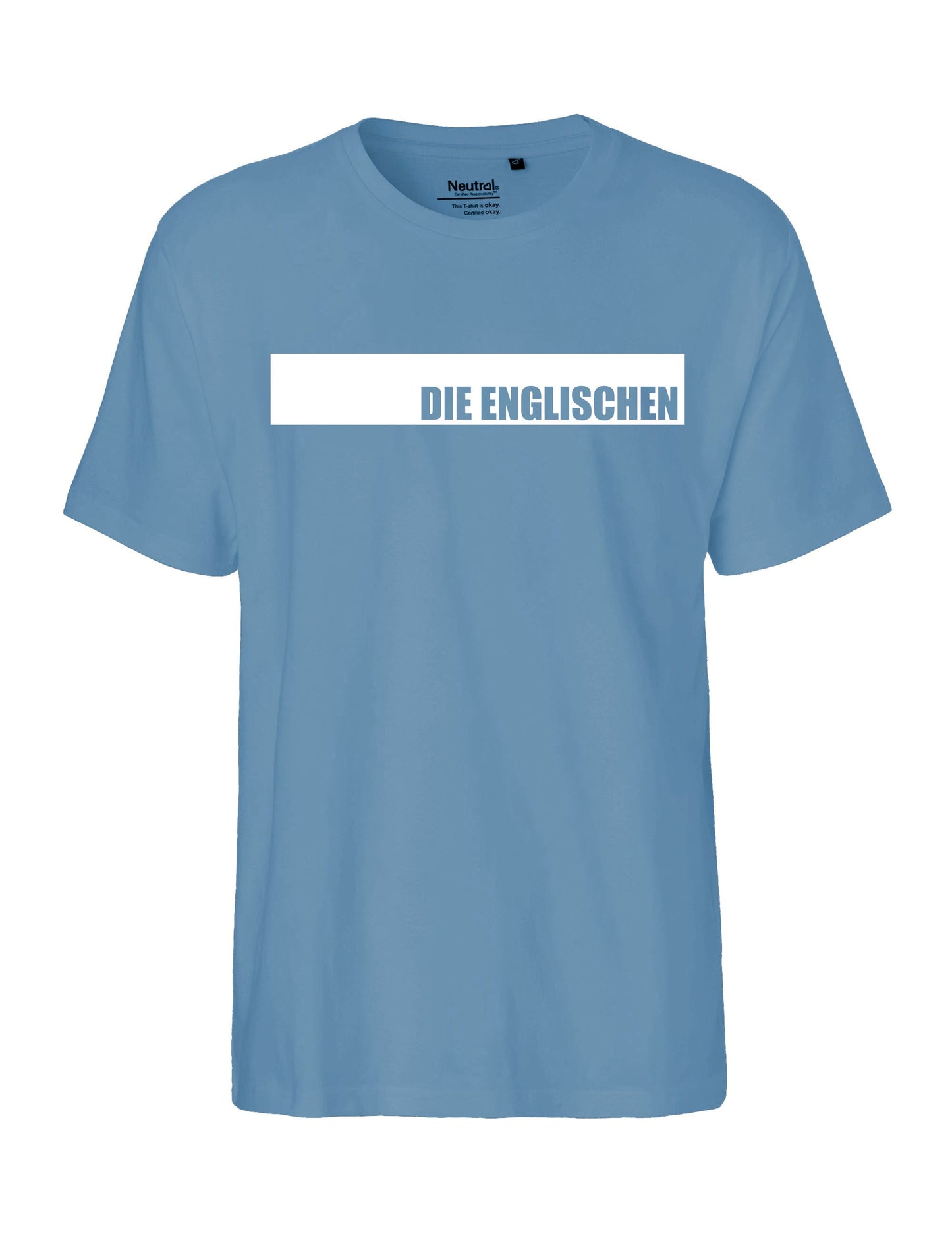 Shirt mit Brustprint "DIE ENGLISCHEN" - Herren