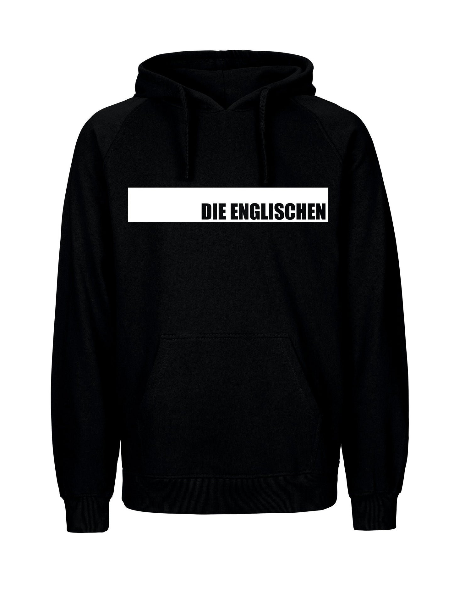 Hoodie mit Brustprint "DIE ENGLISCHEN" - Herren