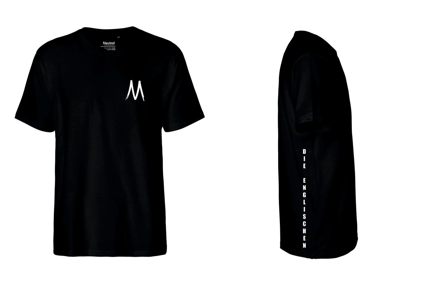 Shirt mit seitlichem Print "DIE ENGLISCHEN" - Herren