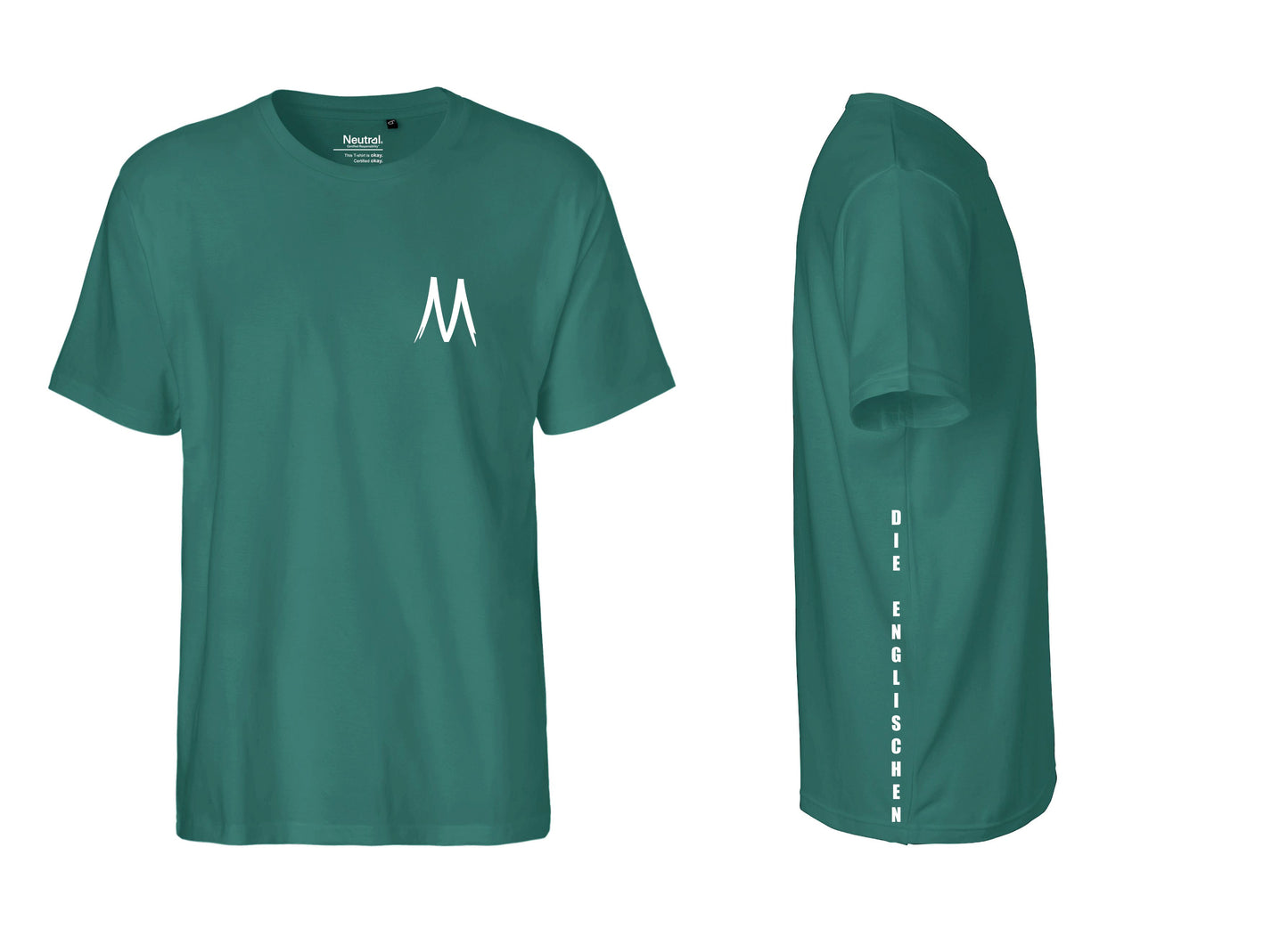 Shirt mit seitlichem Print "DIE ENGLISCHEN" - Herren