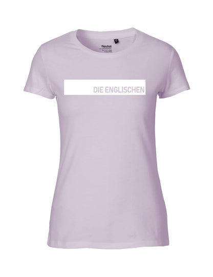 Shirt mit Brustprint "DIE ENGLISCHEN" - Damen