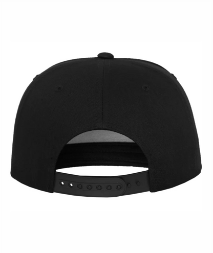 Rückansicht mit verstellbarem Snapback-Verschluss