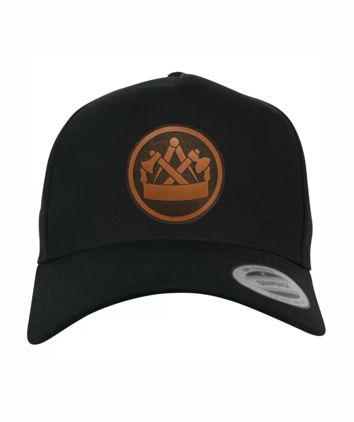 Zimmermann-Cap mit gebogenem Schirm