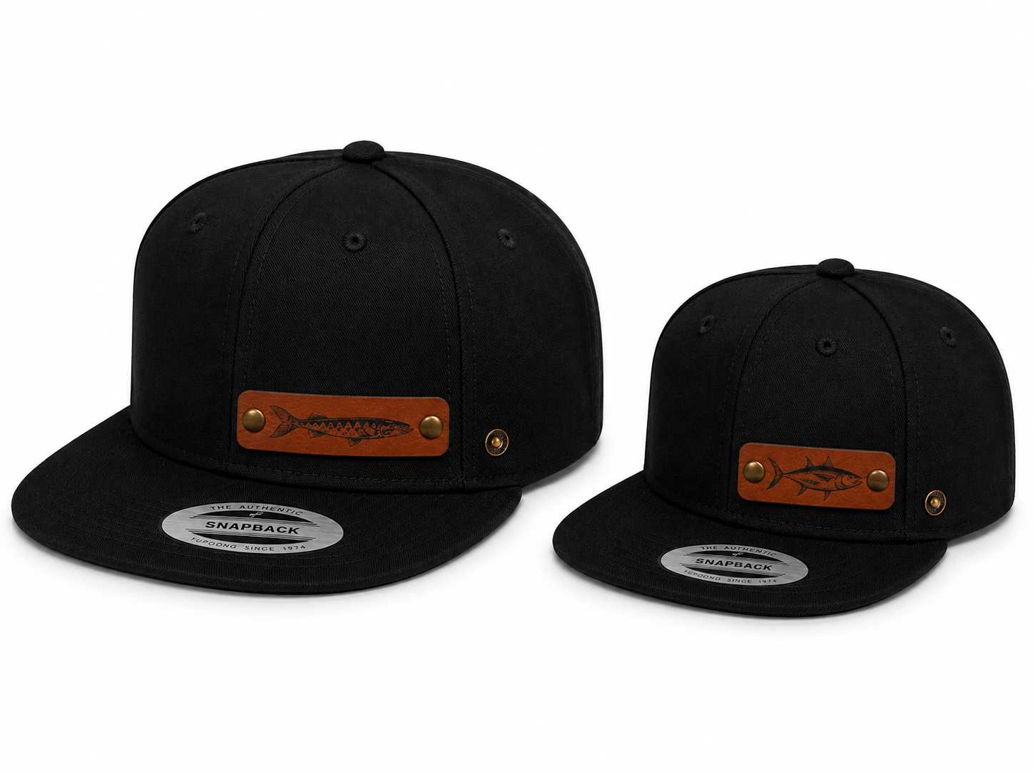 Holy Fish Family Duo mit Adult Cap und Kids Cap