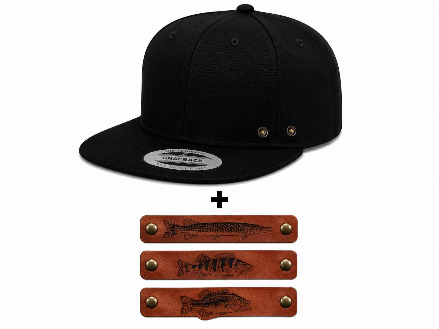 Holy Fish Freshwater Adult Cap mit drei Wechselpatches