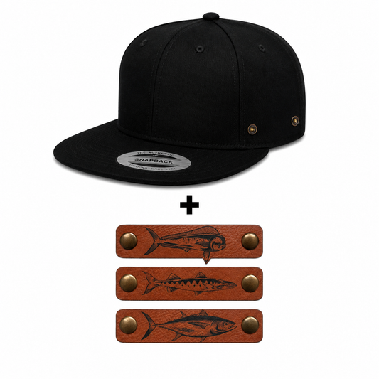 Holy Fish Saltwater Adult Cap mit drei Wechselpatches