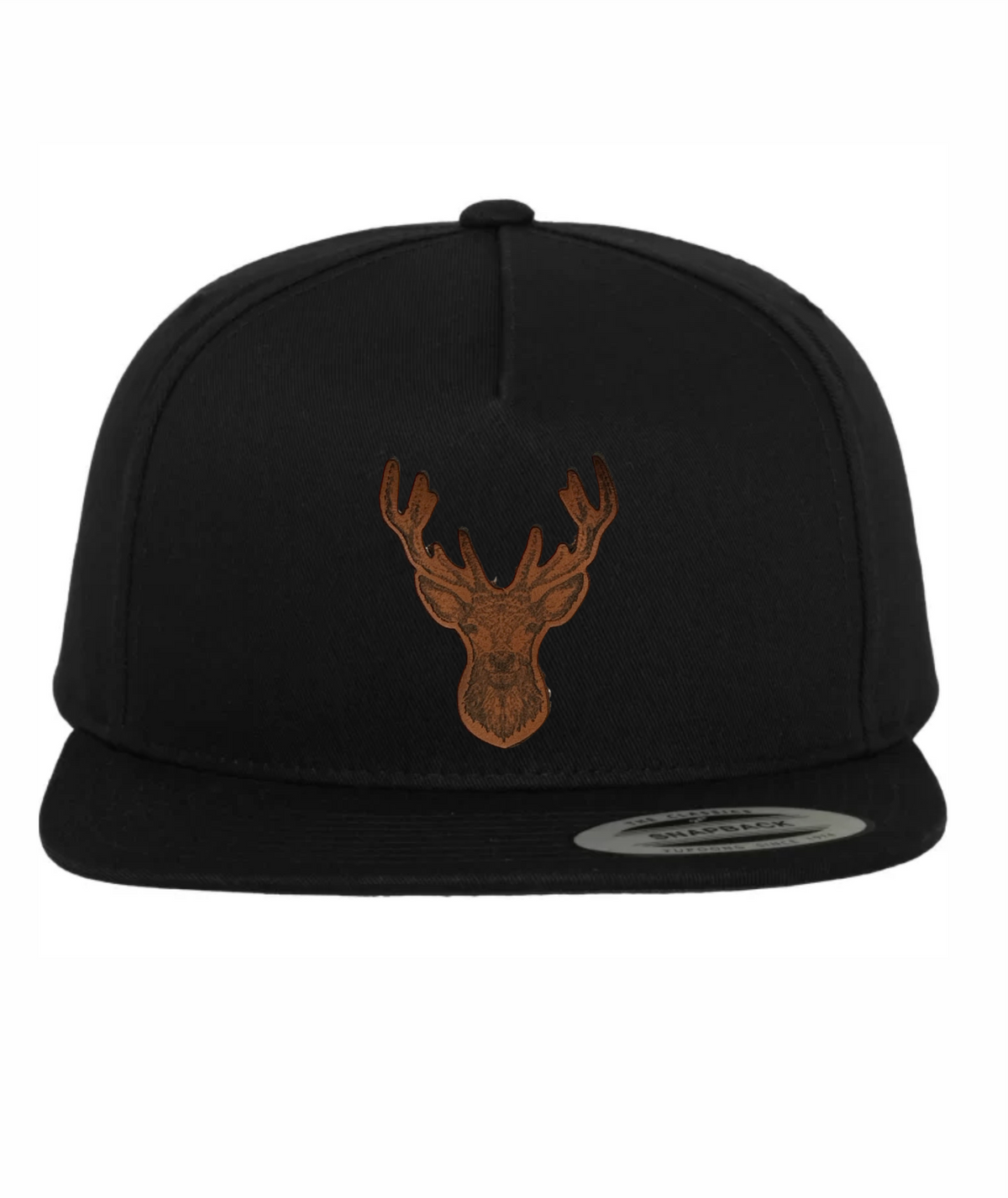 Rückansicht der Jäger-Cap mit Snapback-Verschluss