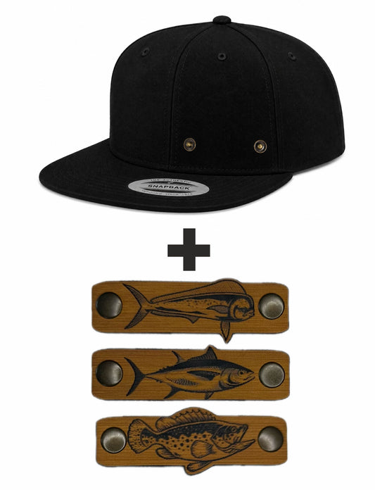 Holy Fish Saltwater Adult Cap – 3er Patch Set