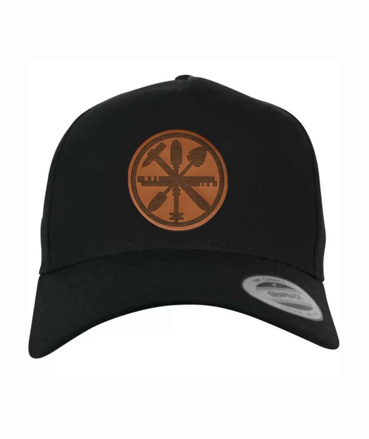 Glaser Cap mit gebogenem Schirm und Lederpatch