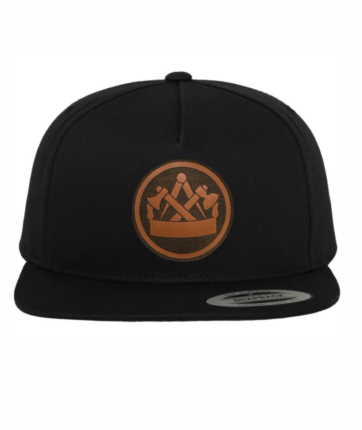 Zimmermann-Cap mit geradem Schirm