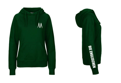 Hoodie mit Ärmelprint "DIE ENGLISCHEN" - Damen