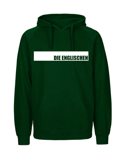 Hoodie mit Brustprint "DIE ENGLISCHEN" - Herren