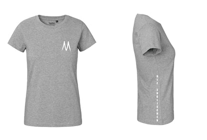 Shirt mit seitlichem Print "DIE ENGLISCHEN" - Damen