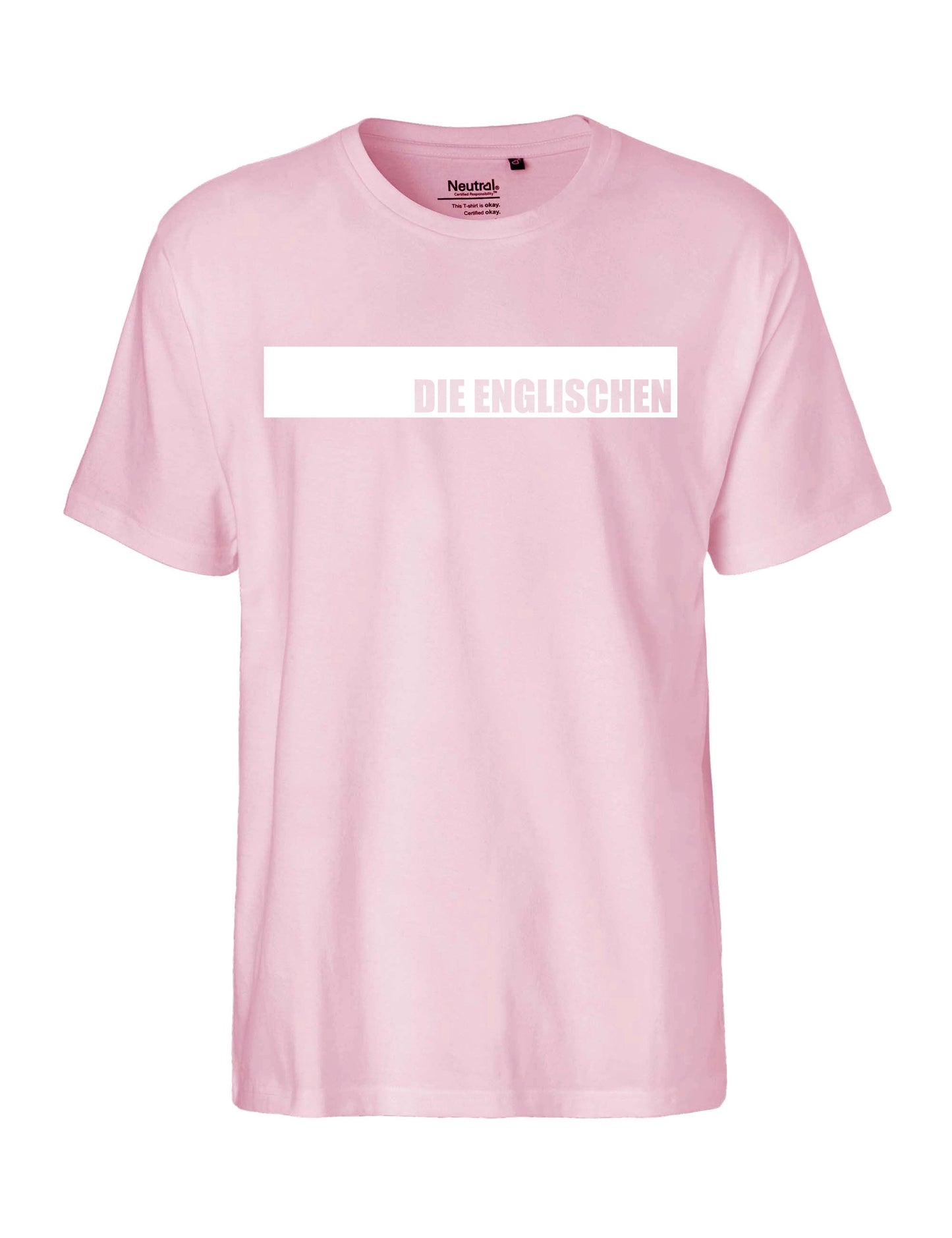 Shirt mit Brustprint "DIE ENGLISCHEN" - Herren