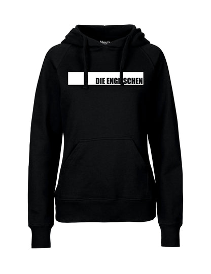 Hoodie mit Brustprint "DIE ENGLISCHEN" - Damen