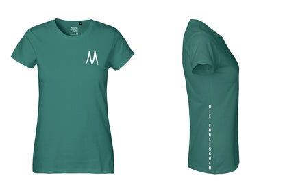 Shirt mit seitlichem Print "DIE ENGLISCHEN" - Damen