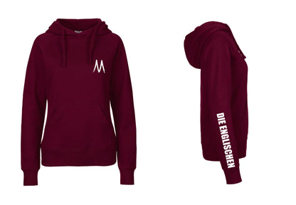 Hoodie mit Ärmelprint "DIE ENGLISCHEN" - Damen