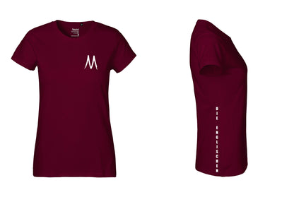 Shirt mit seitlichem Print "DIE ENGLISCHEN" - Damen